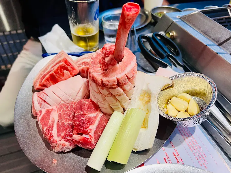 돈대갈비의 압도적인 비주얼