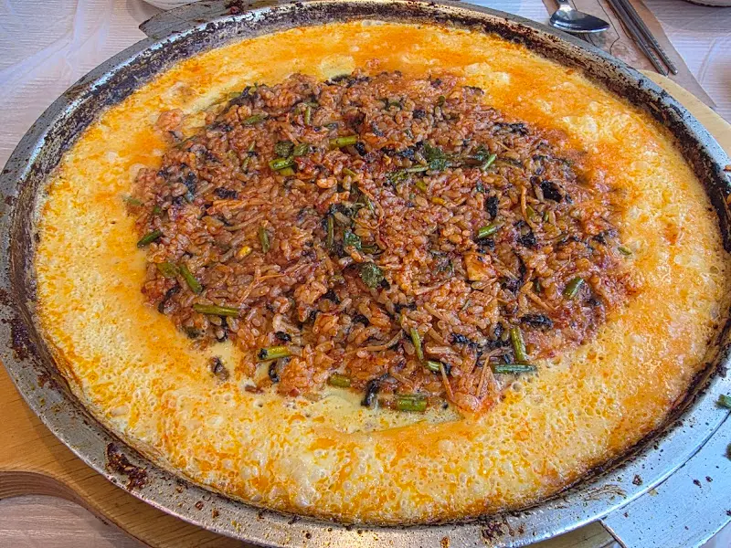 복불고기 양념에 볶아먹는 볶음밥