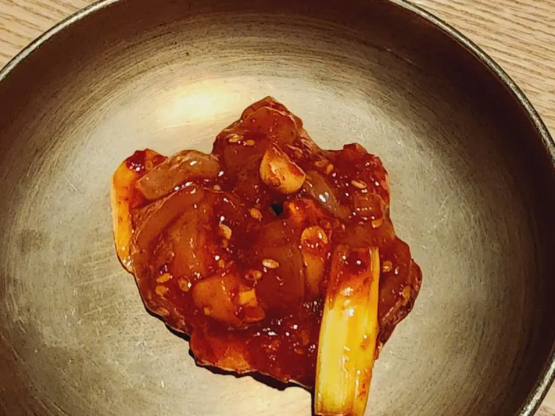 문어숙회와 보쌈