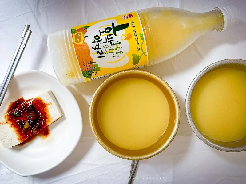 울릉도 특산 막걸리, 호박 막걸리