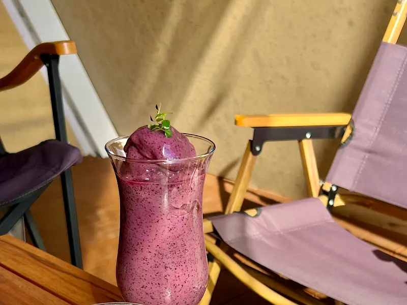 블루베리 스무디