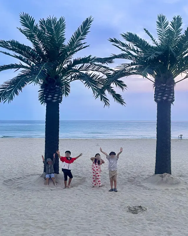 메타비치 야외 테라스