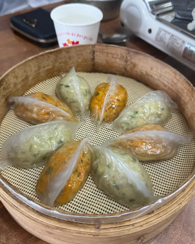 반반만두 클로즈업