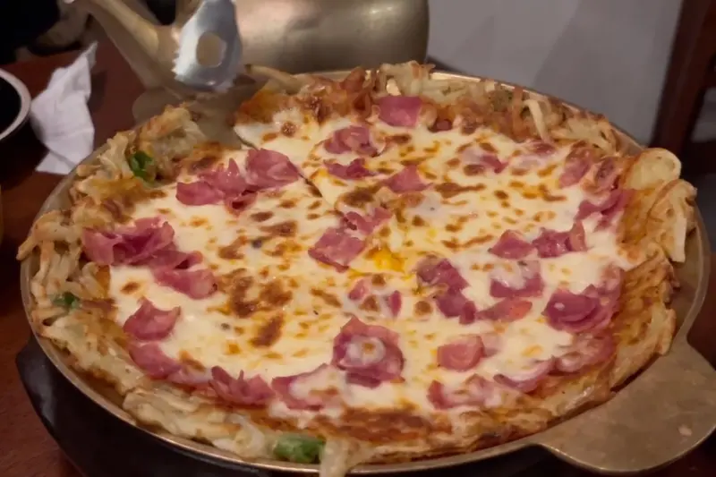 베이컨 감자치즈전