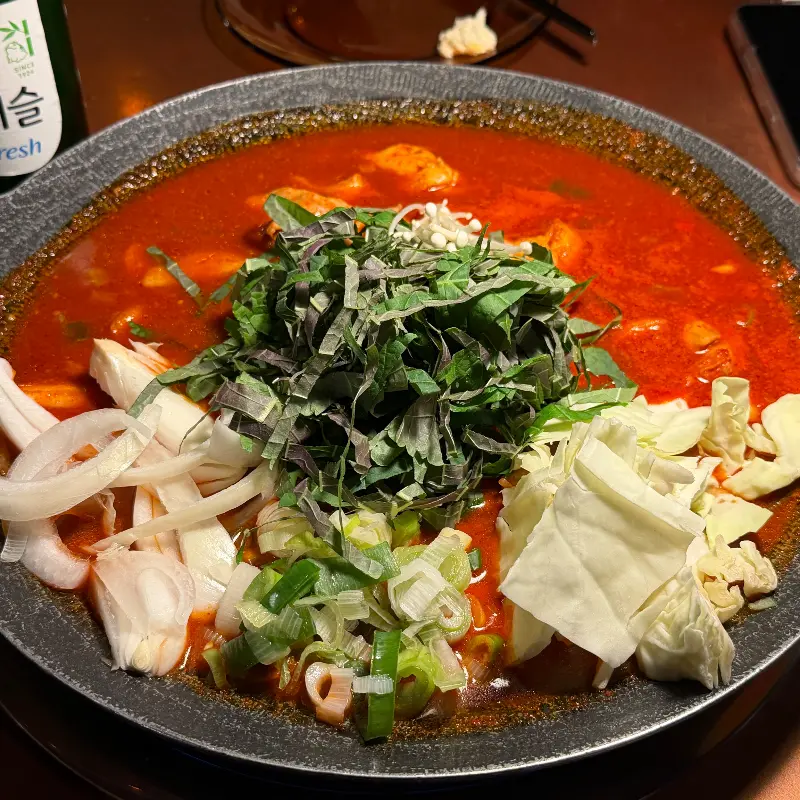 국물 닭갈비