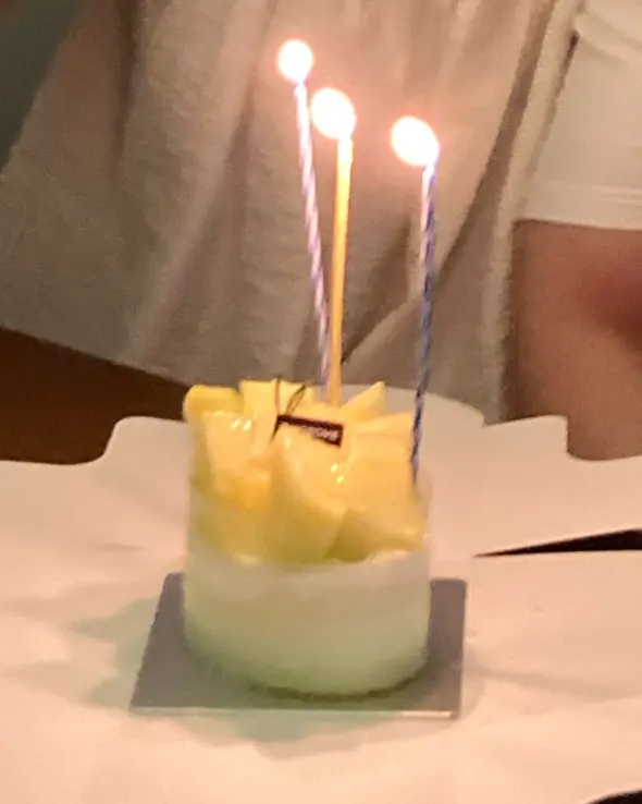 투썸플레이스 망고 케이크