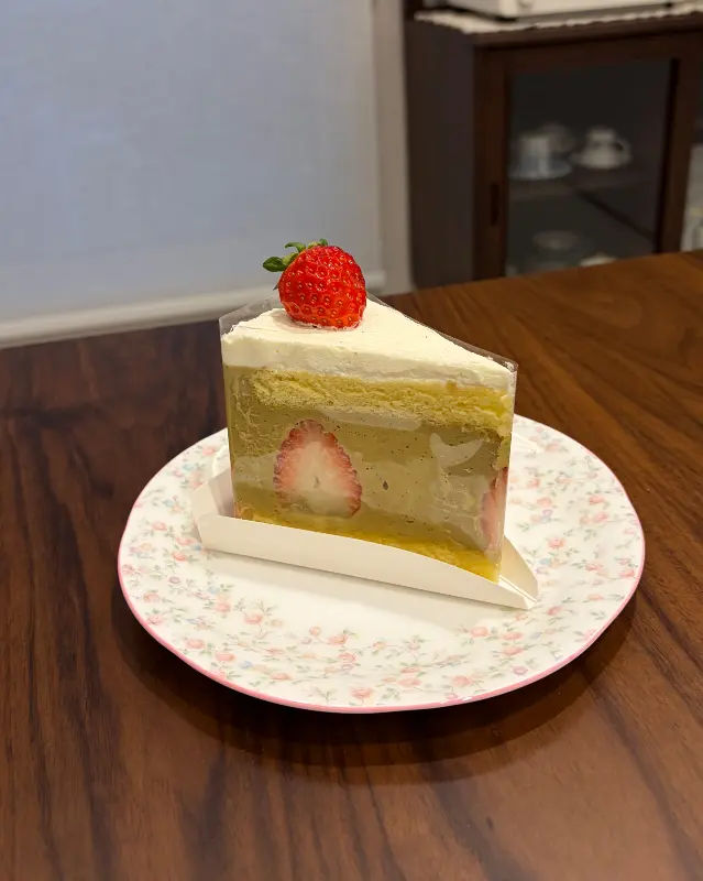 피스타치오 프레지에 단면