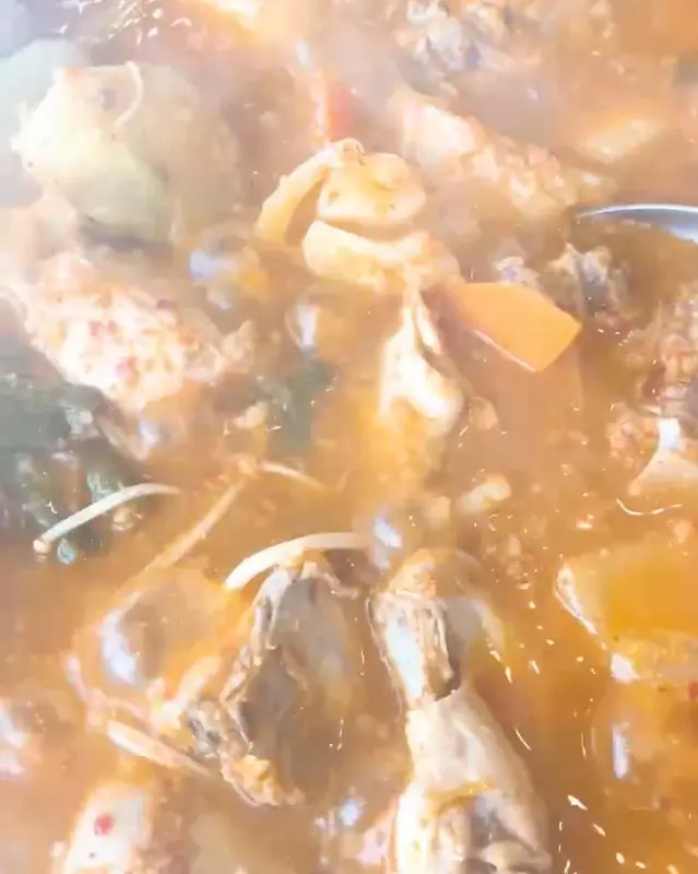 닭볶음탕 속 닭고기