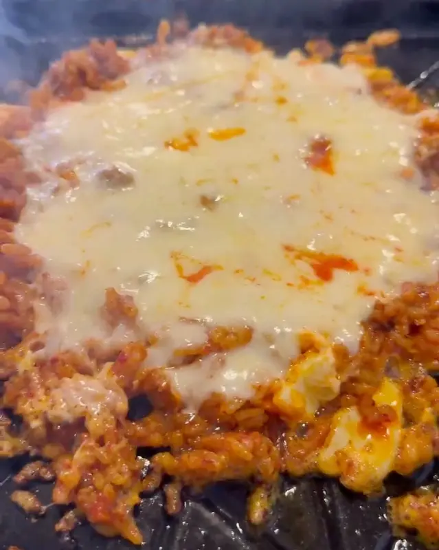 치즈 볶음밥