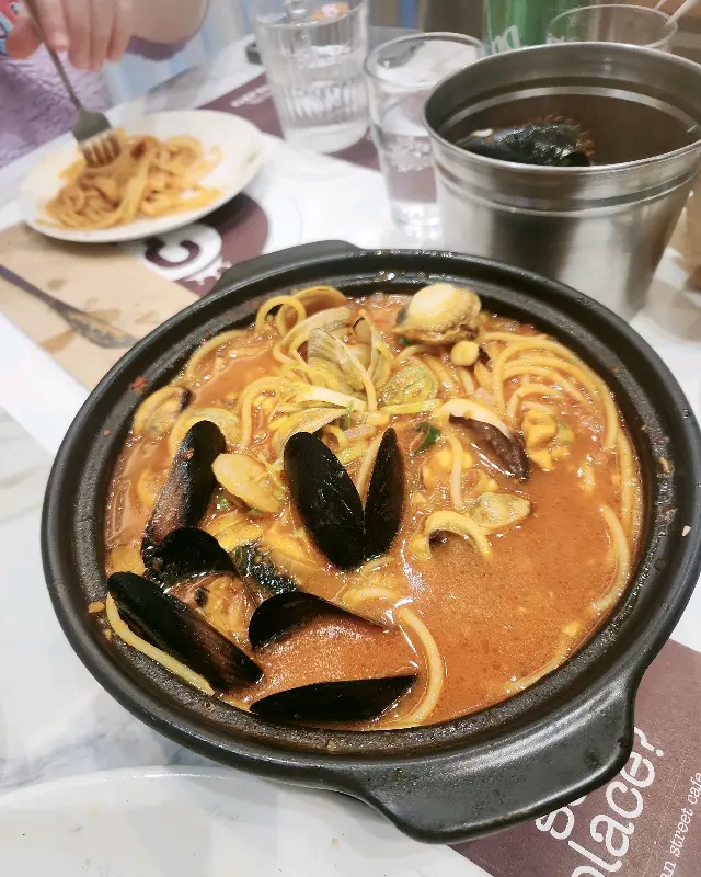 해물 짬뽕 파스타