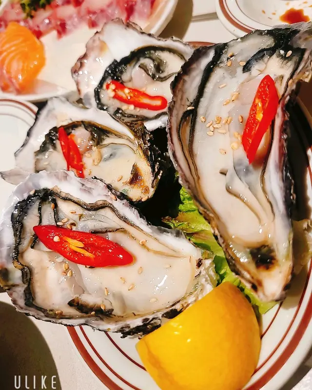 싱싱한 굴의 향연