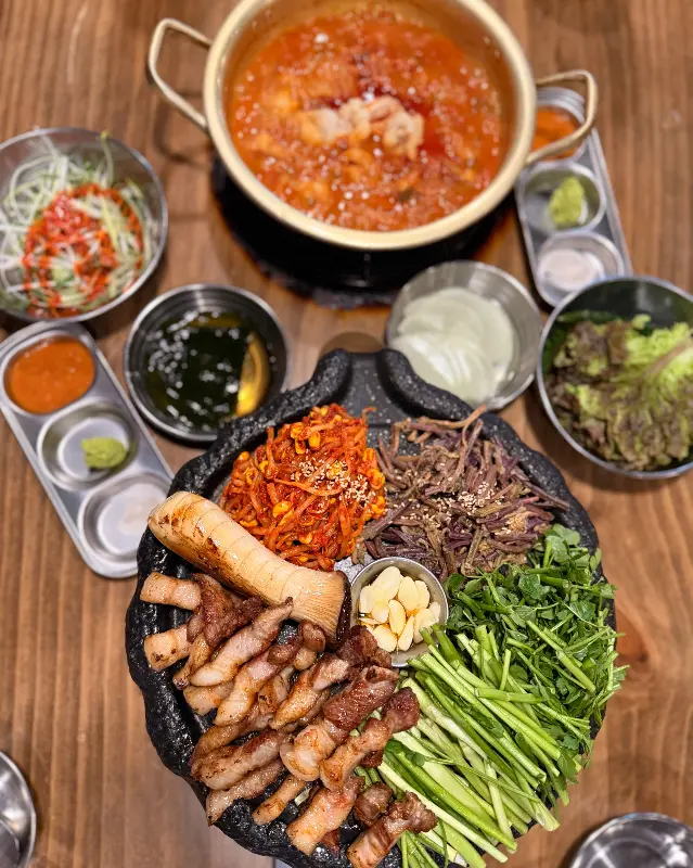 푸짐한 한 상 차림