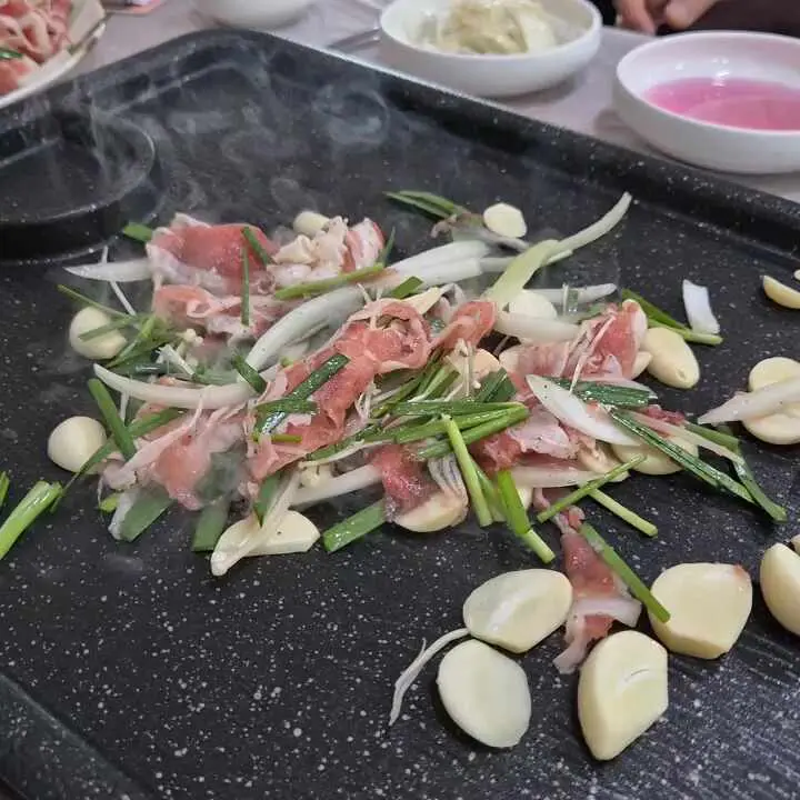 오리 대패와 버섯