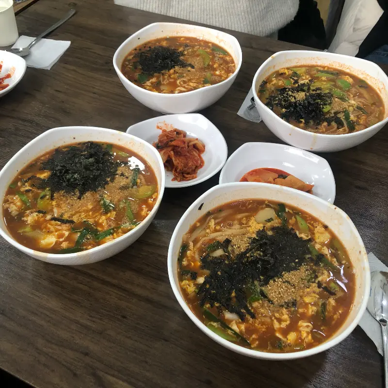 푸짐한 한 상 차림