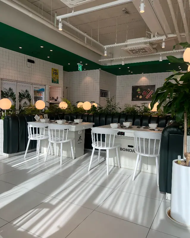 다양한 종류의 면 코너