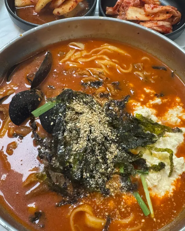 온정 짬뽕 칼국수