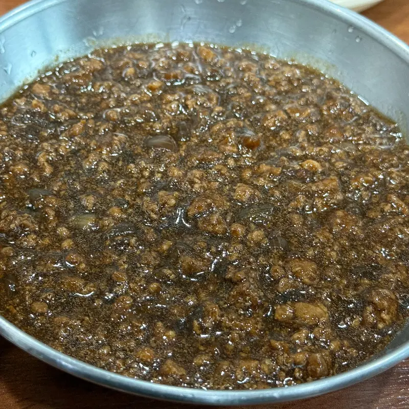 육미짜장의 소스