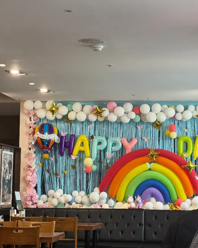 생일 기념 포토존