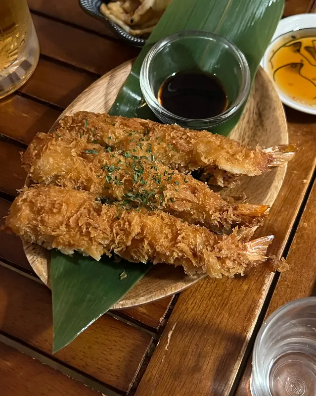 바삭한 새우 튀김