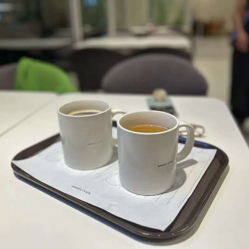 아메리카노와 소금빵