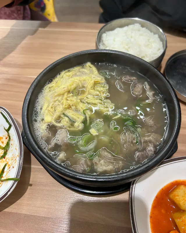 갈비찜 한 상 차림