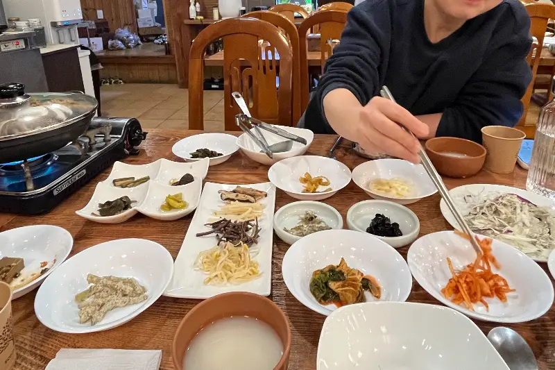 정갈한 한상차림