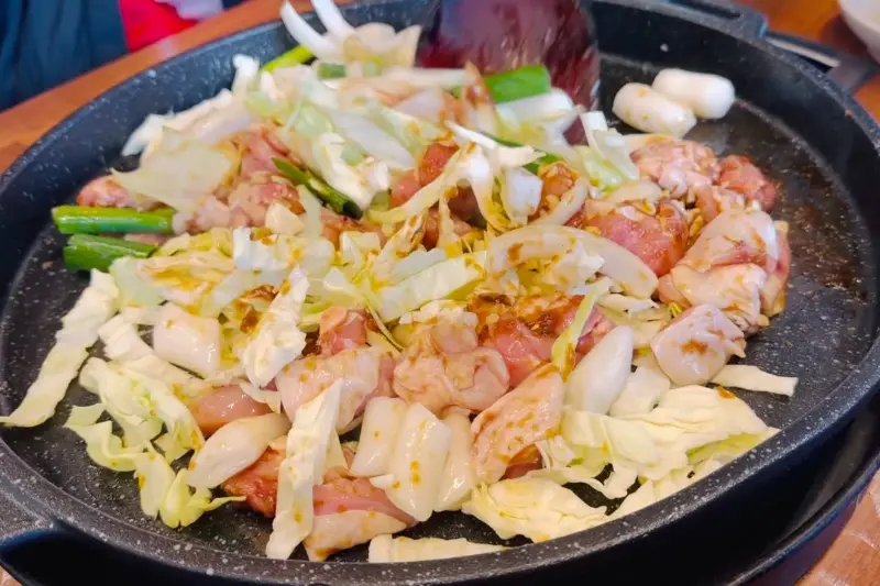 잣 닭갈비