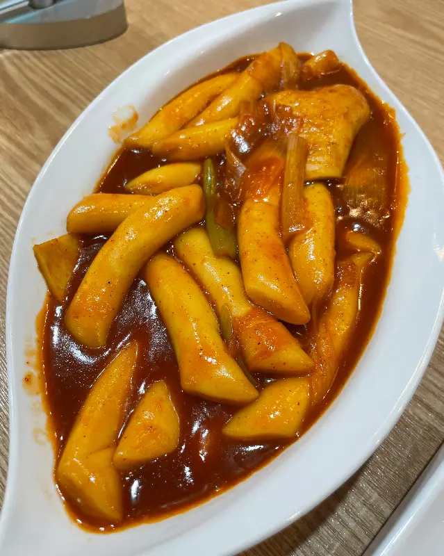 분식 한 상 차림