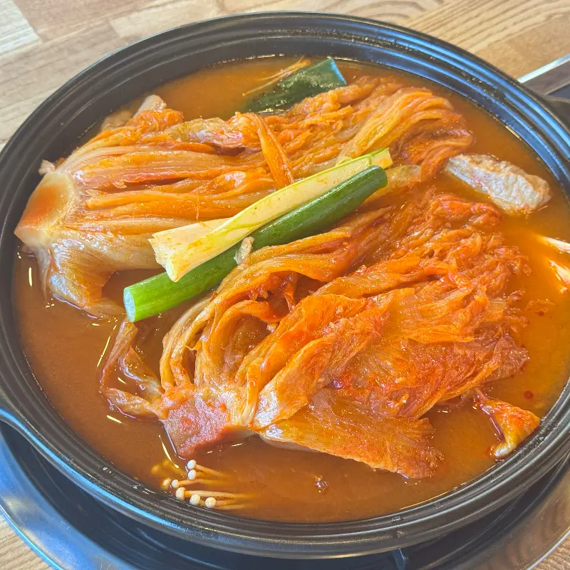 김치찜 디테일
