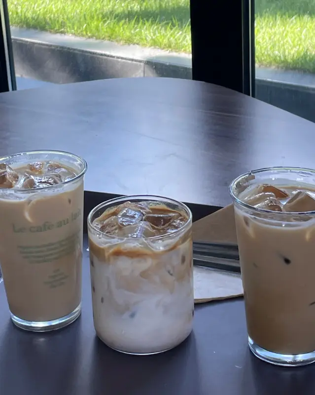 아이스 바닐라라떼