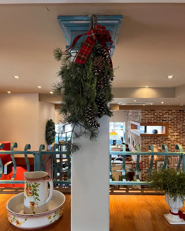 카페 내부 장식