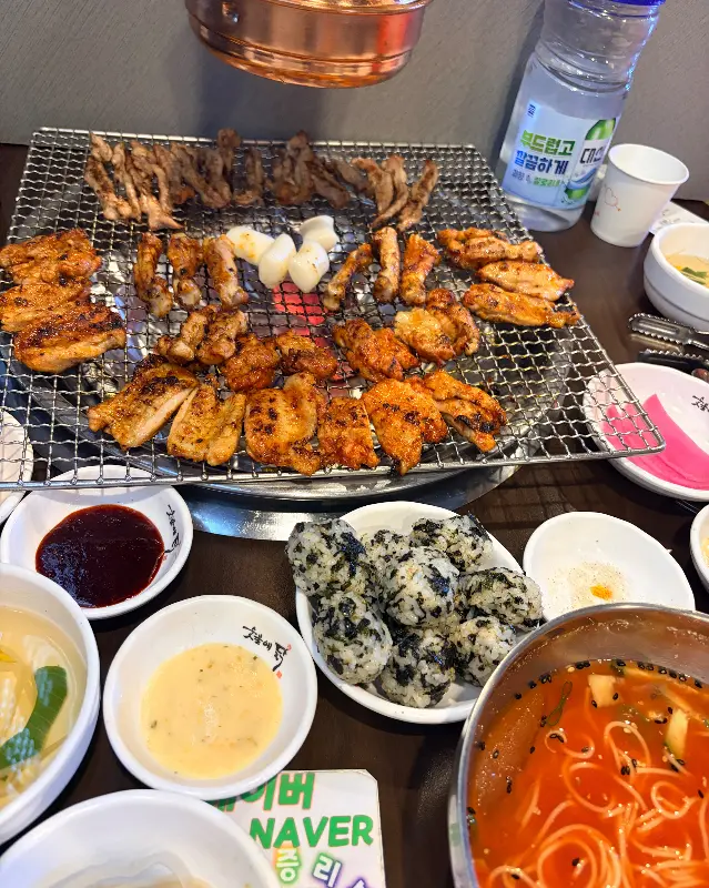 맛있는 닭갈비 볶음밥