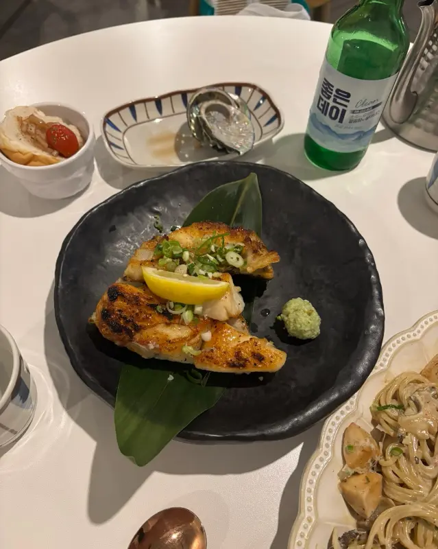 정갈하게 차려진 정씨주당의 음식