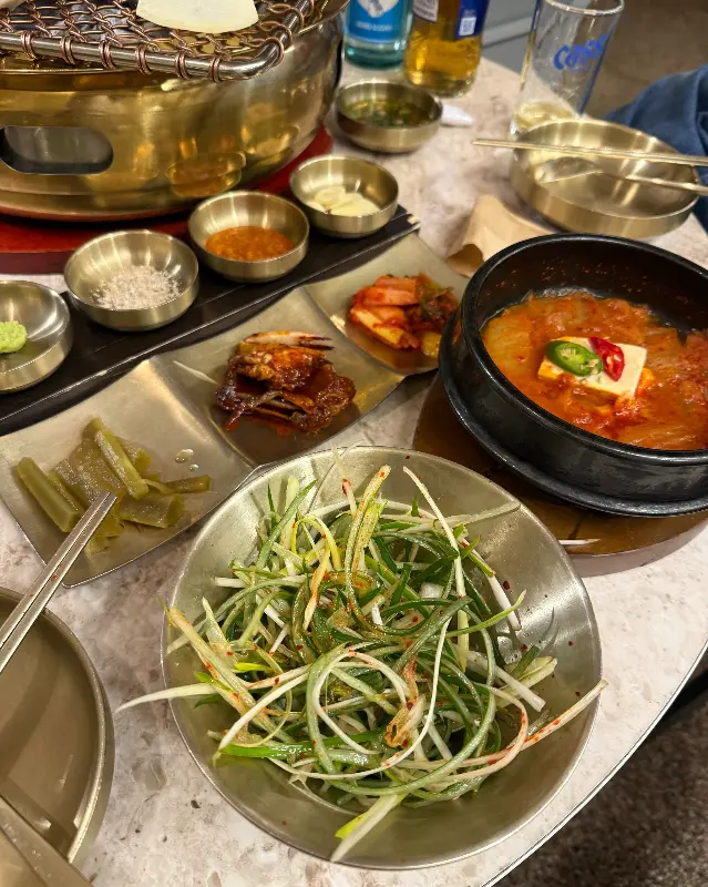 4가지 소스, 곁들임 찬