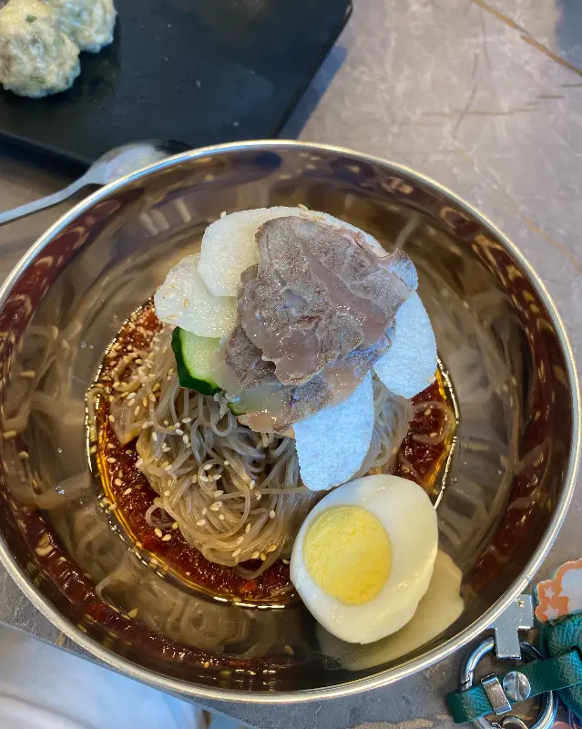 만두 확대 사진