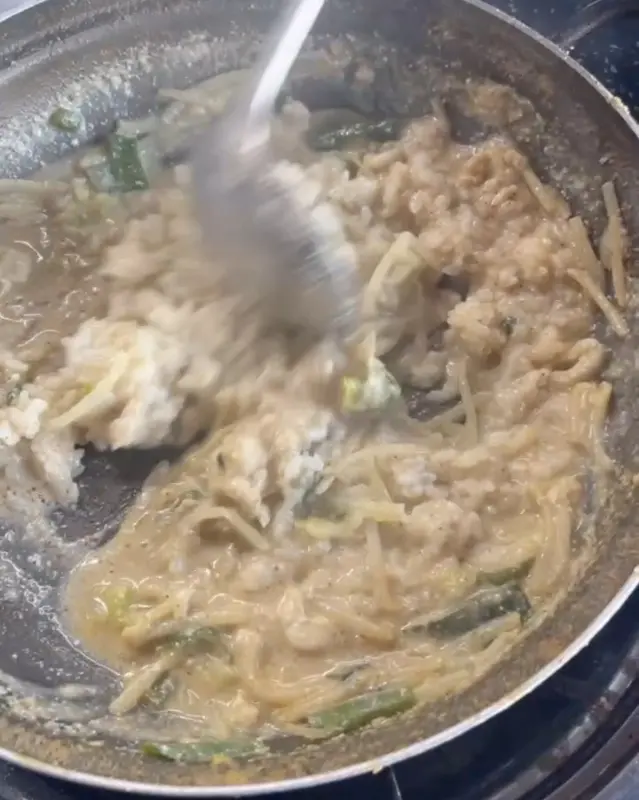 아구탕에 밥 말아먹기