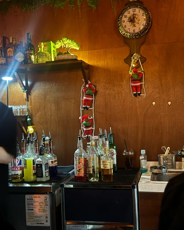 사장님이 직접 만들어주신 칵테일