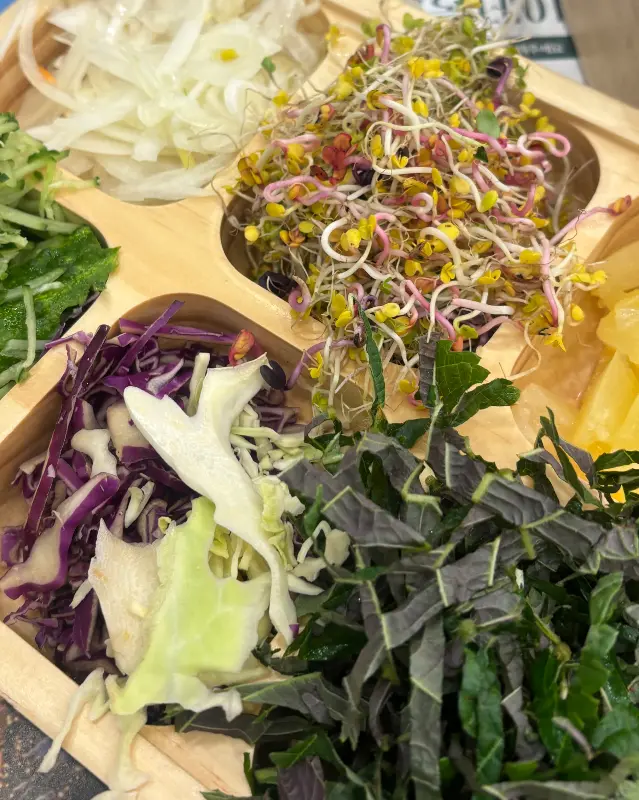 신선한 야채 모듬