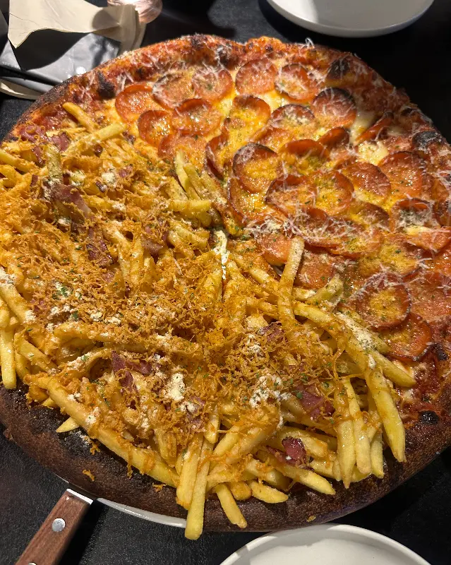 하프앤하프 피자