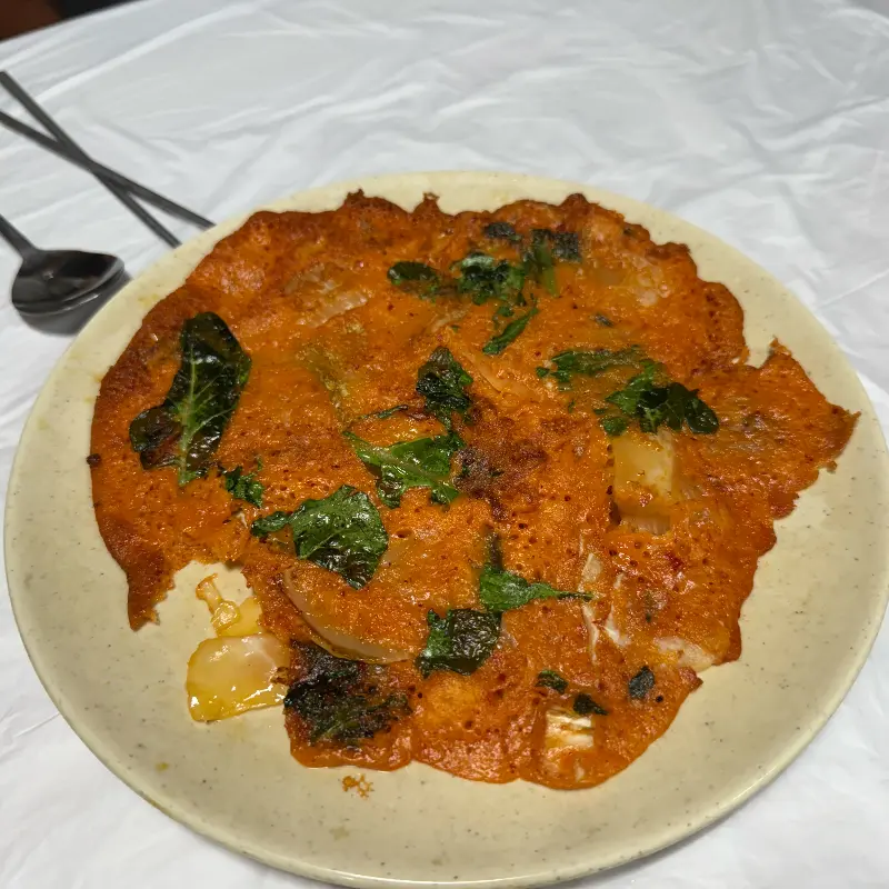 겉바속촉 김치전