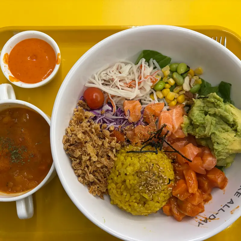 포케올데이 메뉴