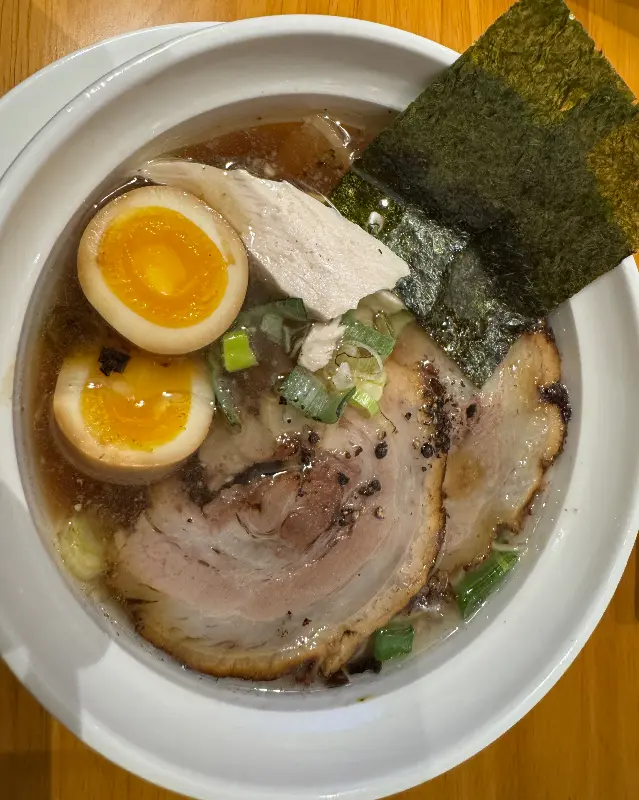 푸짐한 차슈와 계란