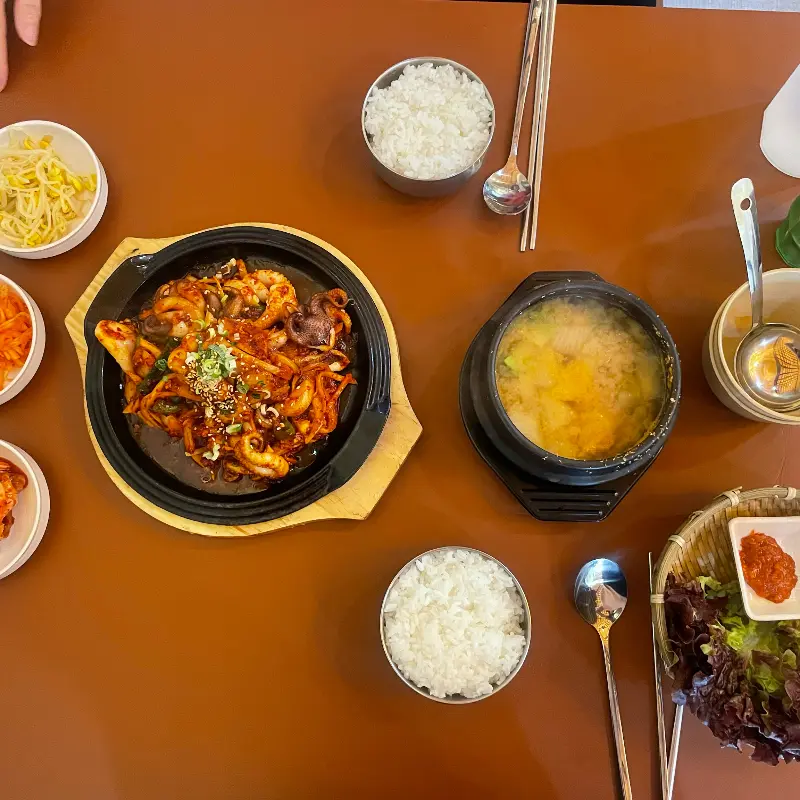 올레주막 한상차림