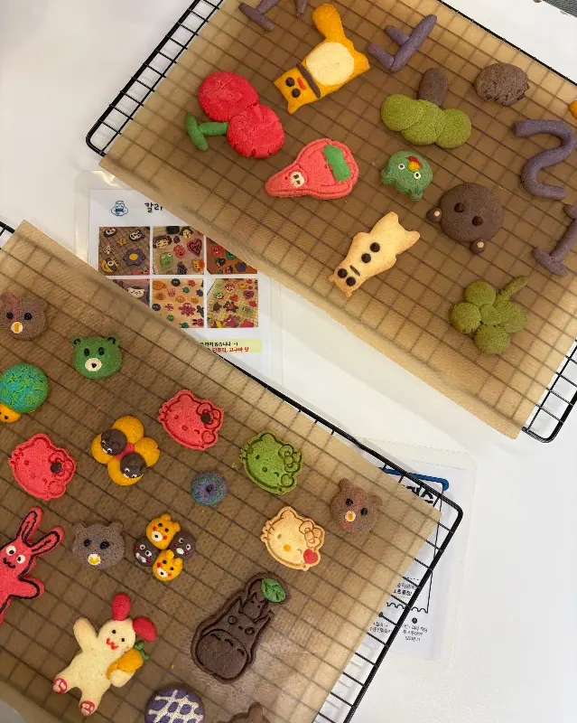 다양한 쿠키 틀