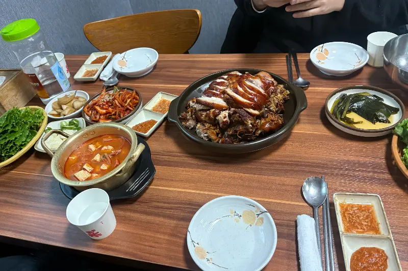 푸짐한 한 상 차림