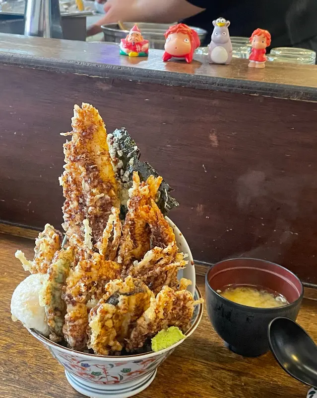 눈으로도 즐거운 텐동 한 상