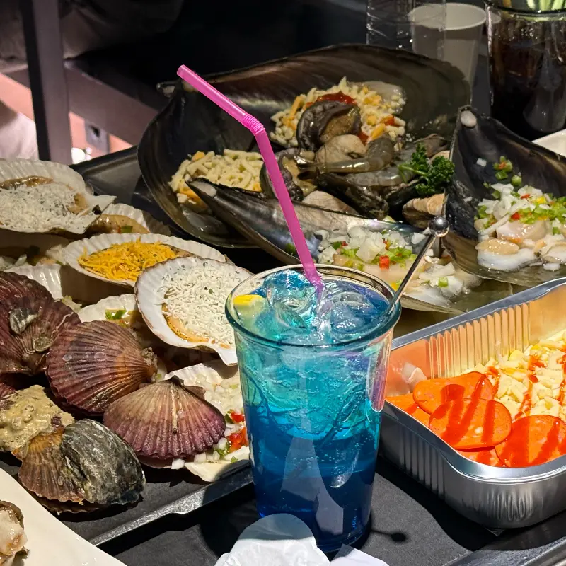 치즈와 조개의 환상적인 조합