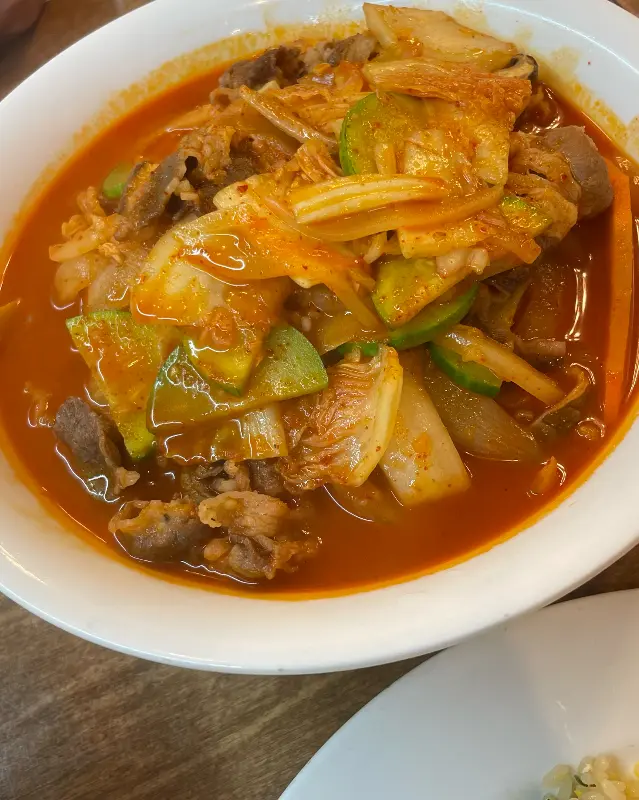 진스가든 중식 냉면