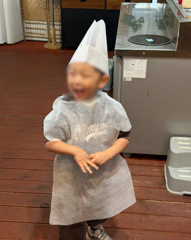 꼬마 요리사 변신