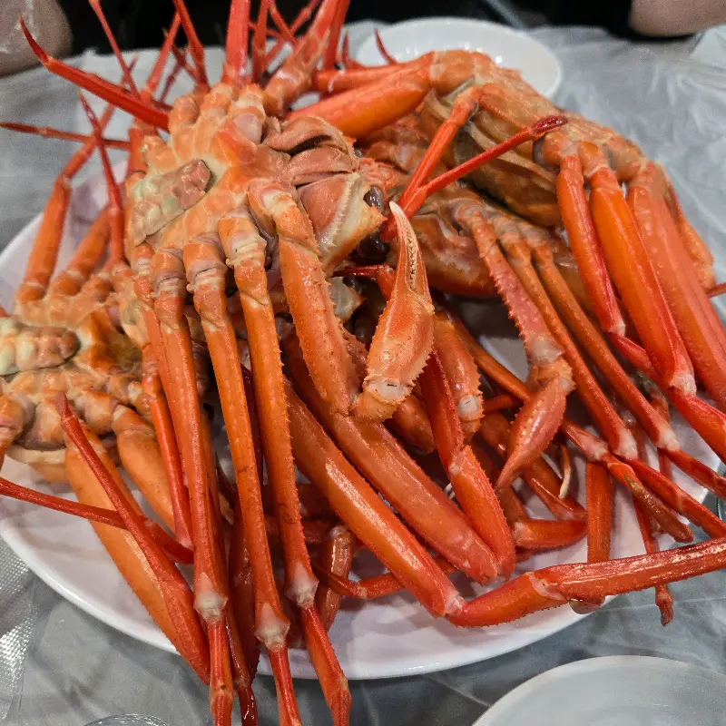 홍게 한 상차림